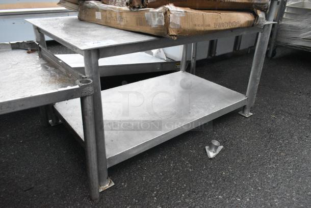 Stainless Steel Equipment Stand w/ Under Shelf. - Image 2 of 3