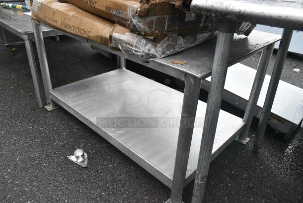 Stainless Steel Equipment Stand w/ Under Shelf. - Image 3 of 3