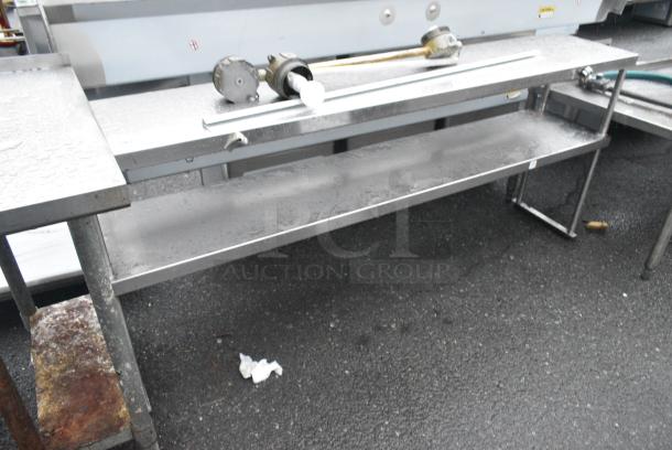 Stainless Steel 2 Tier Over Shelf. - Image 2 of 3