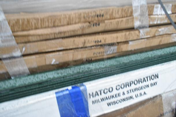 20 BRAND NEW SCRATCH AND DENT! Items Including Regency 460EGPC54 NSF 54" Green Epoxy Mobile Shelving Post, 2 Box 460EC2448 Regency 24" x 48" NSF Chrome Wire Shelf, 109RACKECON Steelton 20 Pan End Load Bun / Sheet Pan Rack - Unassembled, 600WS1860HD Regency 16 Gauge Stainless Steel 18" x 60" Heavy Duty Wall Shelf, 600TSB3060S Regency 30" x 60" 16-Gauge Stainless Steel Commercial Work Table with 4" Backsplash and Undershelf, 2 Brooms. 20 Times Your Bid! - Image 5 of 14