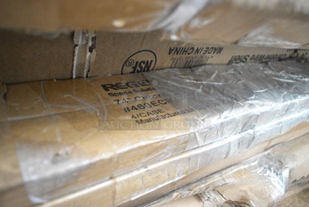 20 BRAND NEW SCRATCH AND DENT! Items Including Regency 460EGPC54 NSF 54" Green Epoxy Mobile Shelving Post, 2 Box 460EC2448 Regency 24" x 48" NSF Chrome Wire Shelf, 109RACKECON Steelton 20 Pan End Load Bun / Sheet Pan Rack - Unassembled, 600WS1860HD Regency 16 Gauge Stainless Steel 18" x 60" Heavy Duty Wall Shelf, 600TSB3060S Regency 30" x 60" 16-Gauge Stainless Steel Commercial Work Table with 4" Backsplash and Undershelf, 2 Brooms. 20 Times Your Bid! - Image 12 of 14