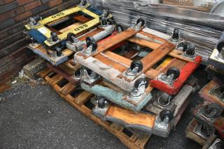 14 Various Furniture Dolly on Commercial Casters. 14 Times Your Bid!