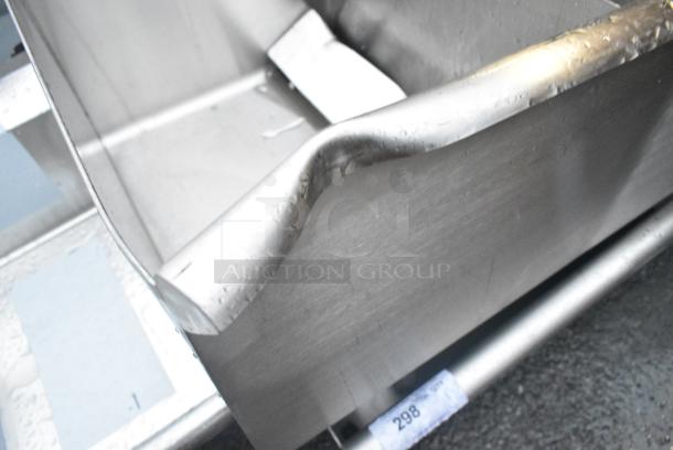 BRAND NEW SCRATCH AND DENT! Regency Stainless Steel 3 Bay Sink. No Legs. - Image 3 of 3