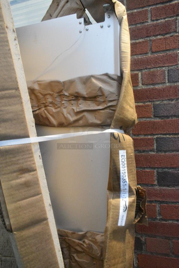 BRAND NEW SCRATCH AND DENT! Stainless Steel Swinging Kitchen Door. - Image 2 of 2