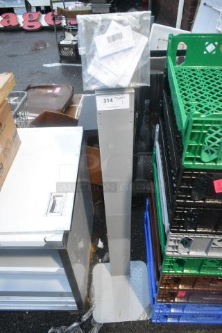 BRAND NEW SCRATCH AND DENT! 5259938ZZZ Kutol 9938ZZZ Health Guard Hand Sanitizing Station Stand