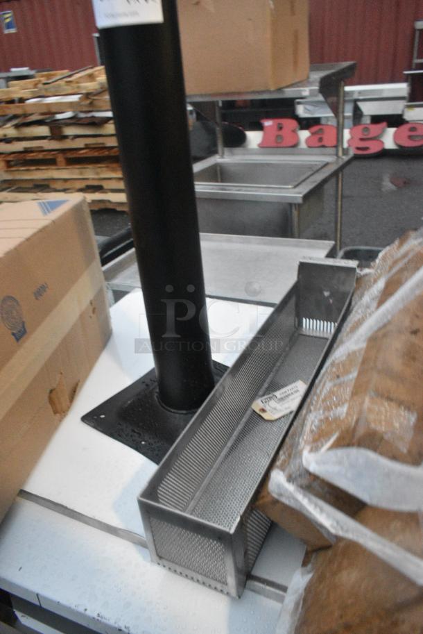 2 BRAND NEW SCRATCH AND DENT! Various Items Including Pitco B6682002-C Crumb Cather and Black Table Column. 2 Times Your Bid! - Image 3 of 3
