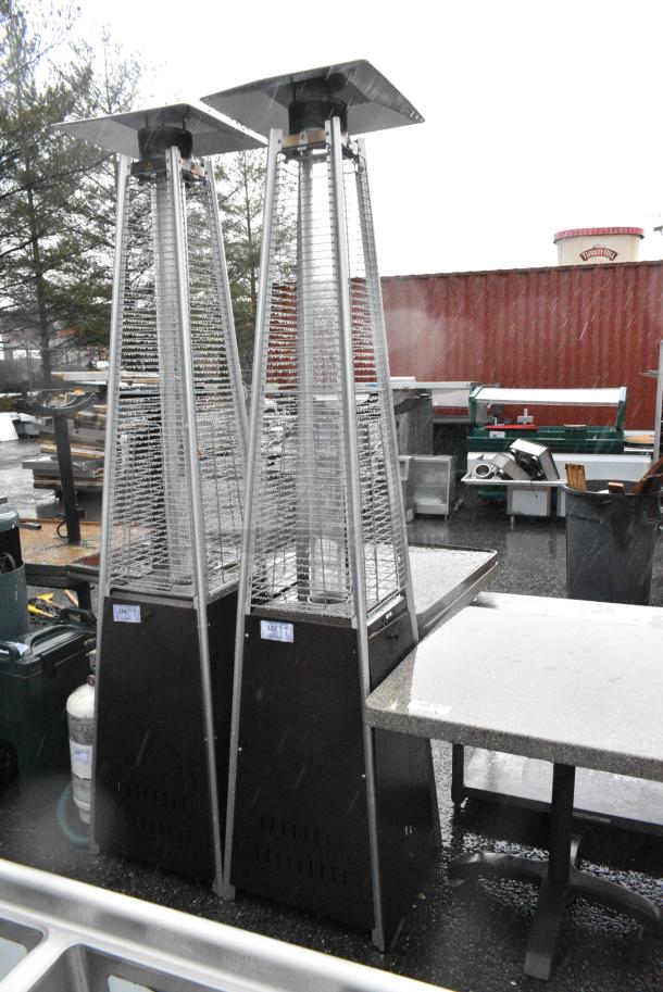 Metal Outdoor Propane Gas Patio Heater. - Image 3 of 6