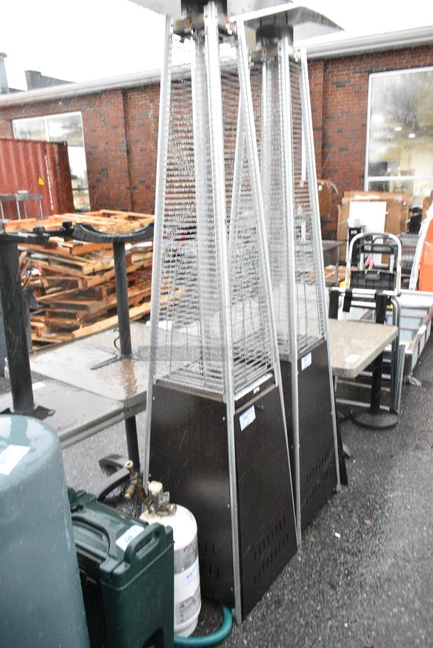 Metal Outdoor Propane Gas Patio Heater. - Image 1 of 1