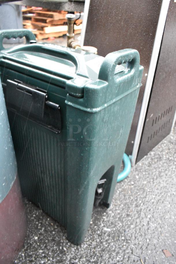 Green Poly Catering Case Beverage Holder Dispenser. - Image 2 of 3