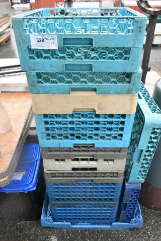 ALL ONE MONEY! Lot of 13 Poly Dish Caddy.