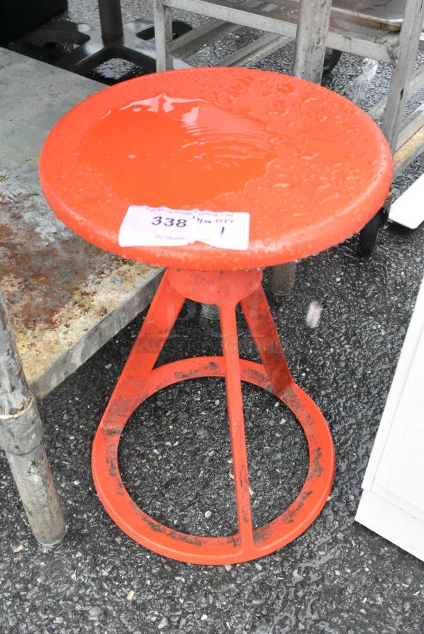 Metal Stool - Image 1 of 3