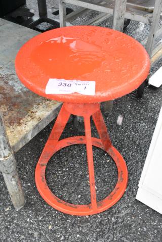 Metal Stool