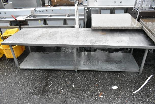 Stainless Steel Equipment Stand w/ Metal Under Shelf. - Image 1 of 3