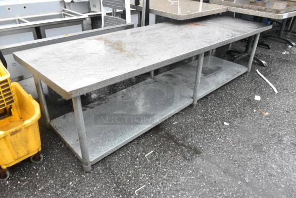 Stainless Steel Equipment Stand w/ Metal Under Shelf. - Image 2 of 3