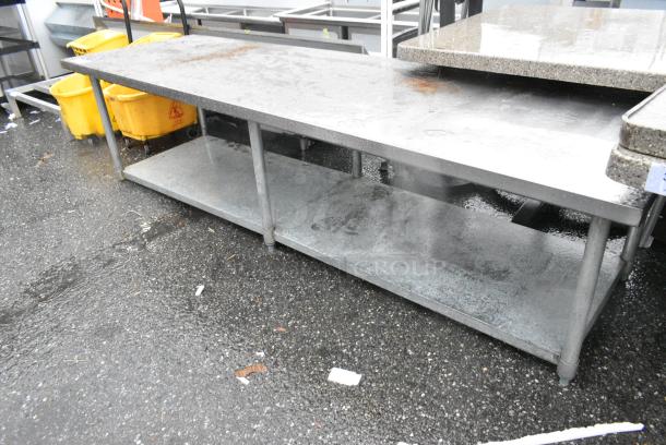 Stainless Steel Equipment Stand w/ Metal Under Shelf. - Image 3 of 3