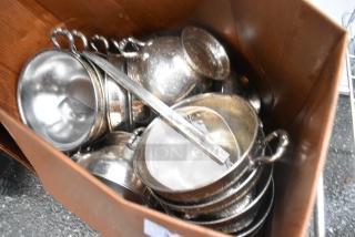 ALL ONE MONEY! Lot of Various Metal Bowls