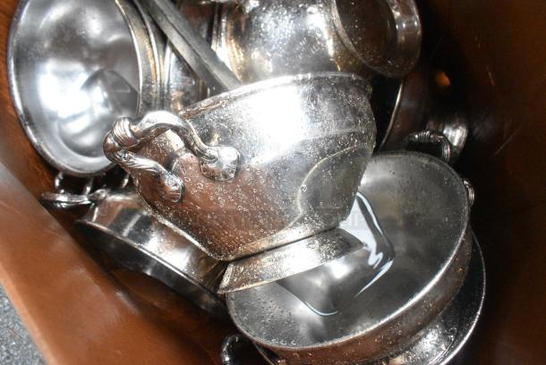 ALL ONE MONEY! Lot of Various Metal Bowls - Image 2 of 3