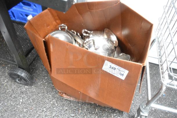 ALL ONE MONEY! Lot of Various Metal Bowls - Image 3 of 3