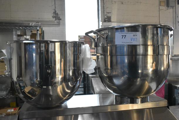 2 BRAND NEW SCRATCH AND DENT! Items Including 190HCM20MB 20 Qt. Stainless Steel Mixing Bowl and 541PCM30BOWL Main Street Equipment 541PCM30BOWL 30 Qt. Stainless Steel Bowl for CMIX30. 2 Times Your Bid! - Image 10 of 10