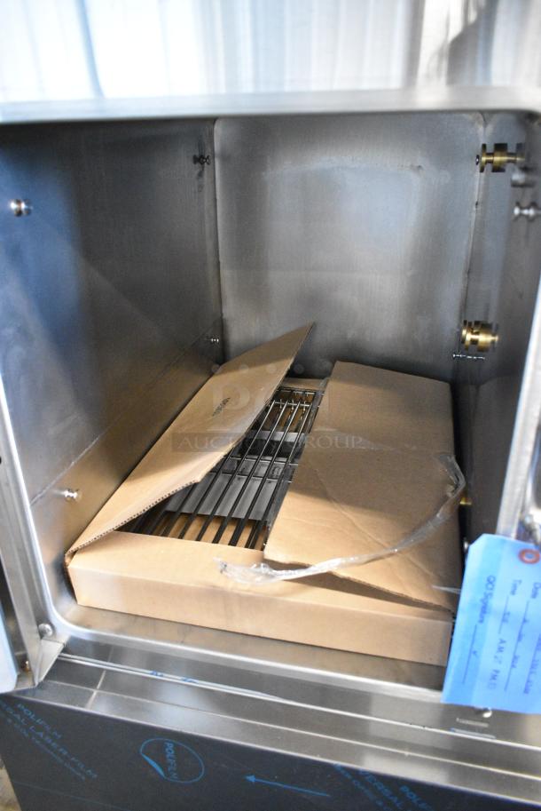 BRAND NEW SCRATCH AND DENT! 2024 Cleveland 24CGA10 Stainless Steel Commercial SteamCraft Ultra Natural Gas Powered 10 Pan Floor Steamer. 125,000 BTU - Image 6 of 7