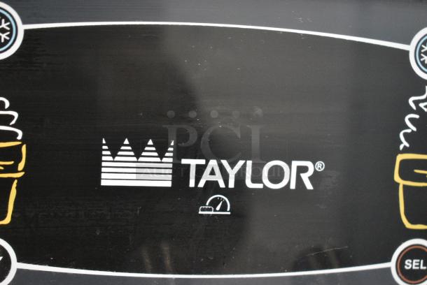 Taylor C713-33 Stainless Steel Commercial Floor Style Water Cooled 2 Flavor w/ Twist Soft Serve Ice Cream Machine on Commercial Casters. 208-230 Volts, 3 Phase. - Image 2 of 8