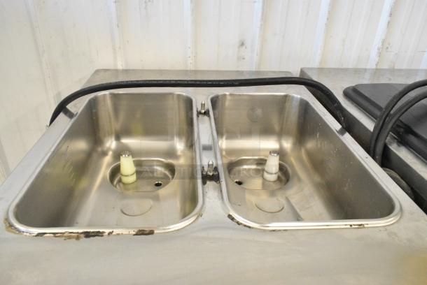 Taylor C713-33 Stainless Steel Commercial Floor Style Water Cooled 2 Flavor w/ Twist Soft Serve Ice Cream Machine on Commercial Casters. 208-230 Volts, 3 Phase. - Image 7 of 8