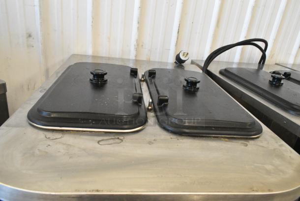 Taylor C713-33 Stainless Steel Commercial Floor Style Water Cooled 2 Flavor w/ Twist Soft Serve Ice Cream Machine on Commercial Casters. 208-230 Volts, 3 Phase. - Image 6 of 8