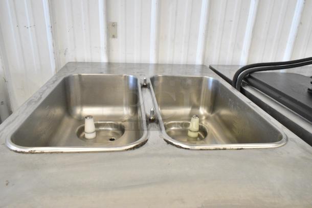 Taylor C713-33 Stainless Steel Commercial Floor Style Water Cooled 2 Flavor w/ Twist Soft Serve Ice Cream Machine on Commercial Casters. 208-230 Volts, 3 Phase. - Image 7 of 8