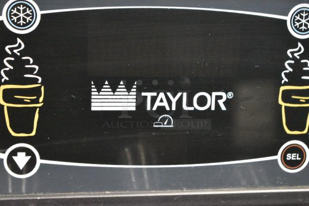 Taylor C713-33 Stainless Steel Commercial Floor Style Water Cooled 2 Flavor w/ Twist Soft Serve Ice Cream Machine on Commercial Casters. 208-230 Volts, 3 Phase. - Image 2 of 8