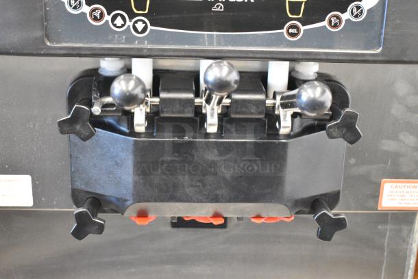 Taylor C713-33 Stainless Steel Commercial Floor Style Water Cooled 2 Flavor w/ Twist Soft Serve Ice Cream Machine on Commercial Casters. 208-230 Volts, 3 Phase. - Image 4 of 8
