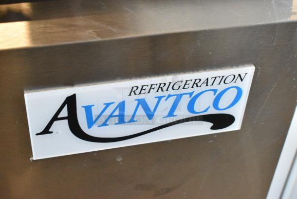 BRAND NEW SCRATCH AND DENT! 2023 Avantco 178SSCFT60HC 60" Stainless Steel Refrigerated Salad Bar / Cold Food Table on Commercial Casters. 115 Volts, 1 Phase. Tested and Working! - Image 2 of 7