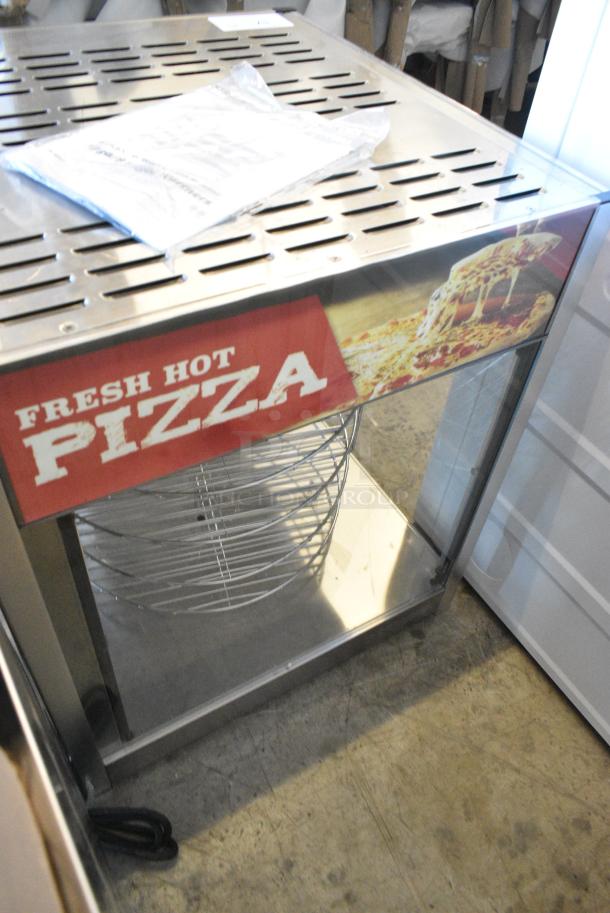 BRAND NEW SCRATCH AND DENT! ServIt 423PDW18D1 18" Full-Service Pizza Warmer with 4-Shelf Rotating Rack. 120 Volts, 1 Phase. Tested and Working! - Image 4 of 5