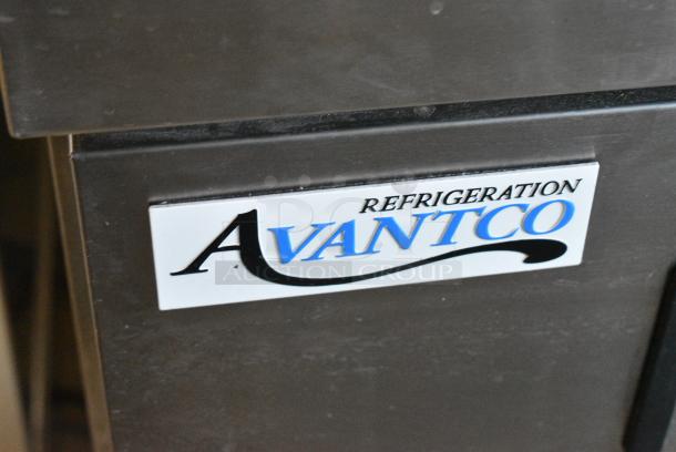 BRAND NEW SCRATCH AND DENT! 2024 Avantco 178CBE36HC Stainless Steel 36" 2 Drawer Refrigerated Chef Base on Commercial Casters. 115 Volts, 1 Phase. Tested and Does Not Power On - Image 2 of 6
