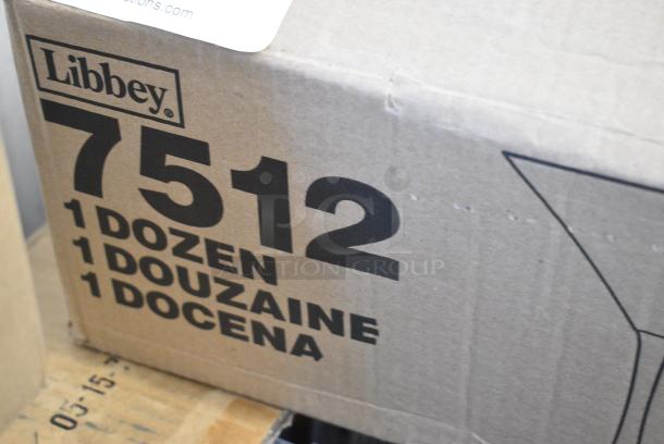 Box of 12 BRAND NEW SCRATCH AND DENT! Libbey 7512 Vina 8 oz. Customizable Martini Glass - Image 4 of 4
