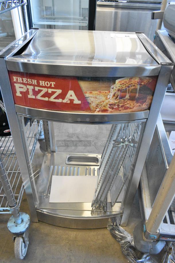 BRAND NEW SCRATCH AND DENT! ServIt 423PDW12D1S 12" Full-Service Countertop Display Warmer with 4 Shelves. 120 Volts, 1 Phase. Tested and Working! - Image 1 of 4