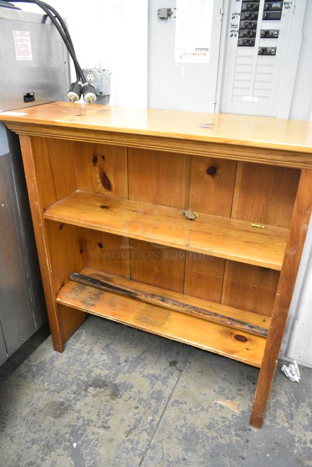 Wooden Bookshelf. - Image 1 of 3