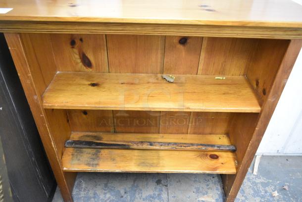 Wooden Bookshelf. - Image 2 of 3