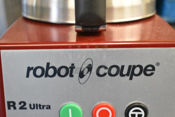 BRAND NEW SCRATCH AND DENT! Robot Coupe R2U Countertop Food Processor w/ S Blade. 120 Volts, 1 Phase. Tested and Working! - Image 5 of 8