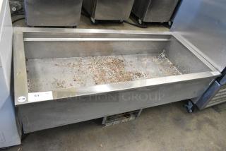 Delfield N8156B Stainless Steel Commercial Cold Pan Drop In. 115 Volts, 1 Phase. Tested and Working!
