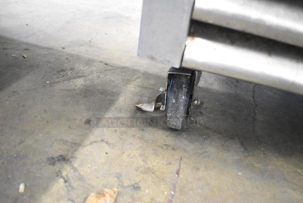 True T-49 Stainless Steel Commercial 2 Door Reach In Cooler w/ Poly Coated Racks on Commercial Casters. 115 Volts, 1 Phase. Tested and Working! - Image 3 of 6