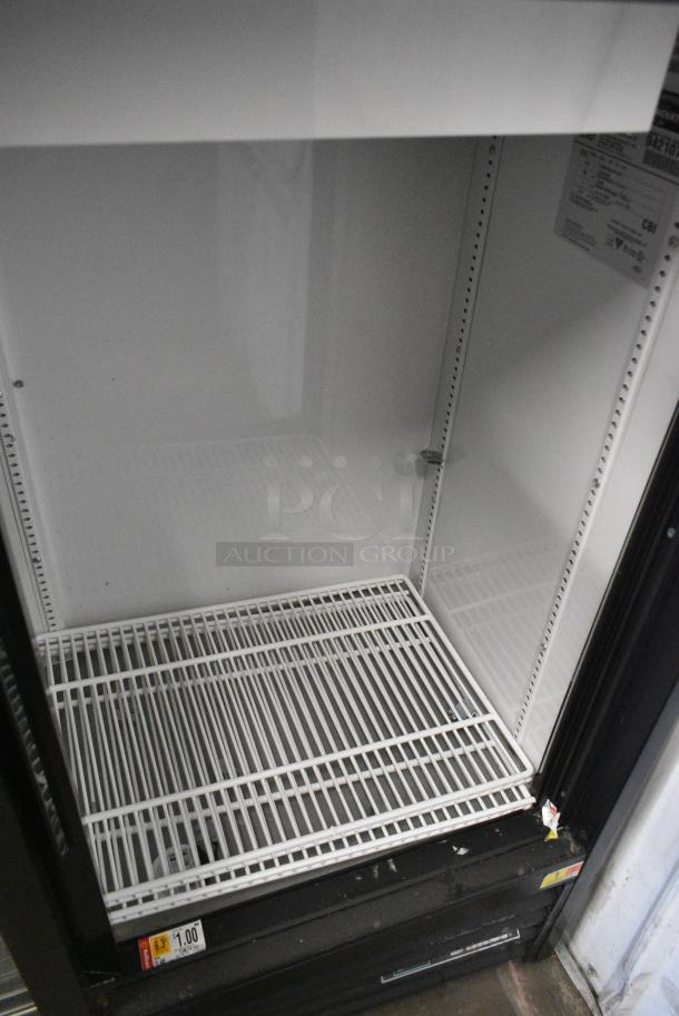 2018 True GDM-41SL-48-HC-LD Metal Commercial 2 Door Reach In Cooler Merchandiser w/ Poly Coated Racks. 115 Volts, 1 Phase. Cannot Test Due To Cut Power Cord - Image 4 of 5