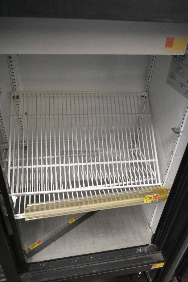 2017 True GDM-41SL-48-HC-LD Metal Commercial 2 Door Reach In Cooler Merchandiser w/ Poly Coated Racks. 115 Volts, 1 Phase. Tested and Working! - Image 4 of 5