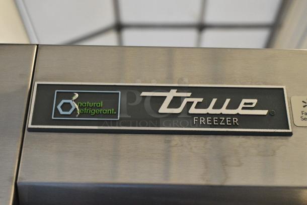 2018 True T-19F-HC Stainless Steel Commercial Single Door Reach In Freezer w/ Poly Coated Racks. 115 Volts, 1 Phase. Tested and Working! - Image 2 of 4