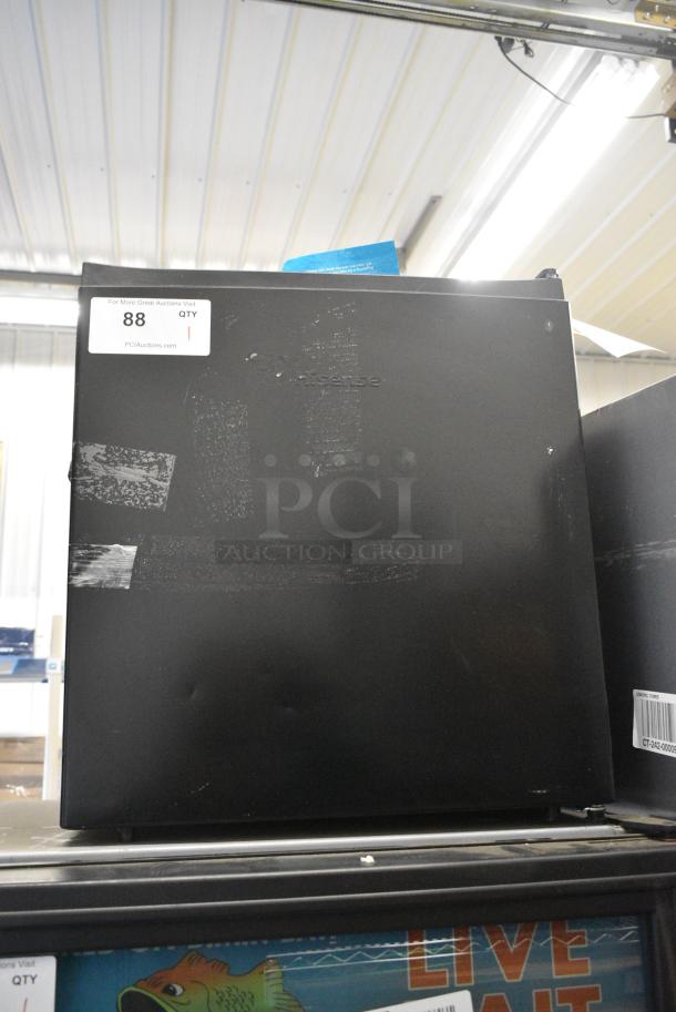 Hisense WMS017M6XBE Mini Cooler. 115 Volts, 1 Phase. Tested and Powers On But Does Not Get Cold - Image 1 of 6