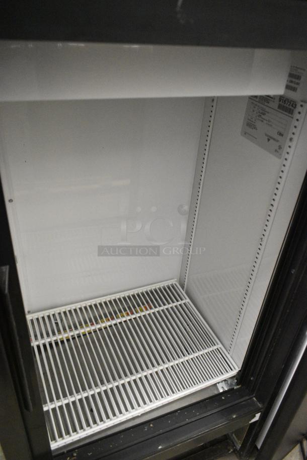 2017 True GDM-41SL-54-LD Metal Commercial 2 Door Reach In Cooler Merchandiser w/ Poly Coated Racks. 115 Volts, 1 Phase. Tested and Working! - Image 5 of 6