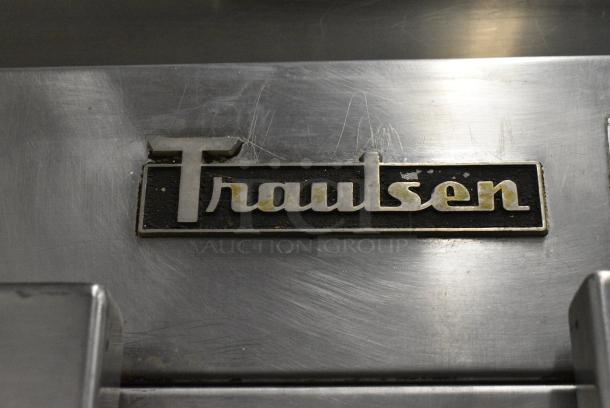 Traulsen Stainless Steel Commercial 4 Half Size Door Reach In Cooler. Cannot Test Due To Cut Power Cord - Image 2 of 8