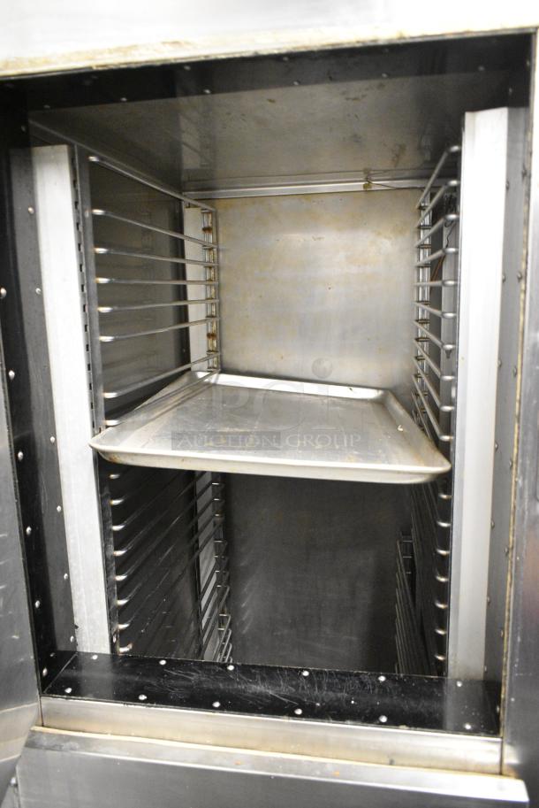 Traulsen Stainless Steel Commercial 4 Half Size Door Reach In Cooler. Cannot Test Due To Cut Power Cord - Image 3 of 8