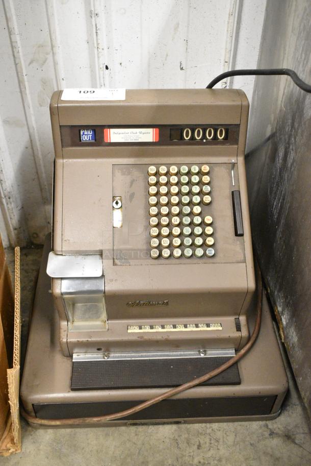 National Metal Countertop Cash Register. 115 Volts, 1 Phase. - Image 1 of 8