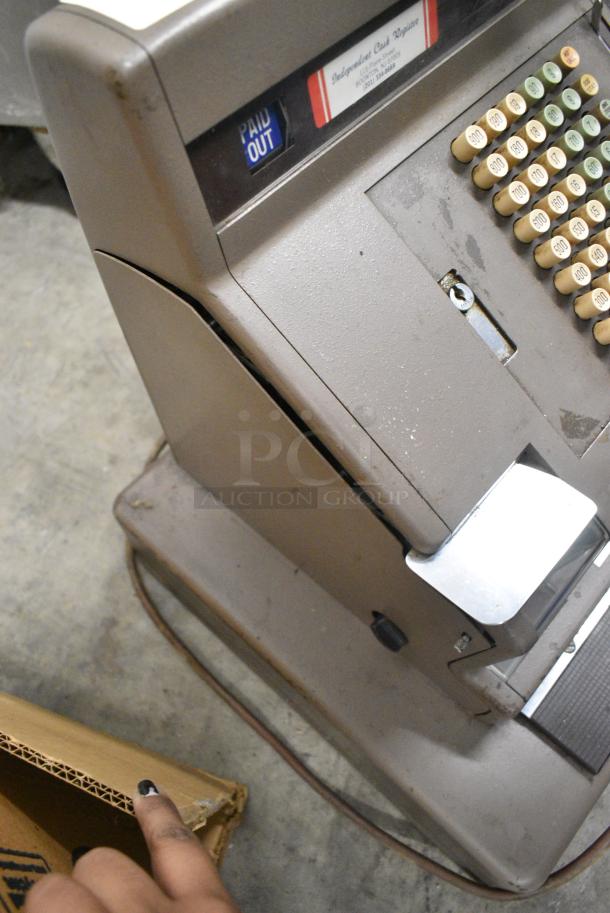 National Metal Countertop Cash Register. 115 Volts, 1 Phase. - Image 6 of 8