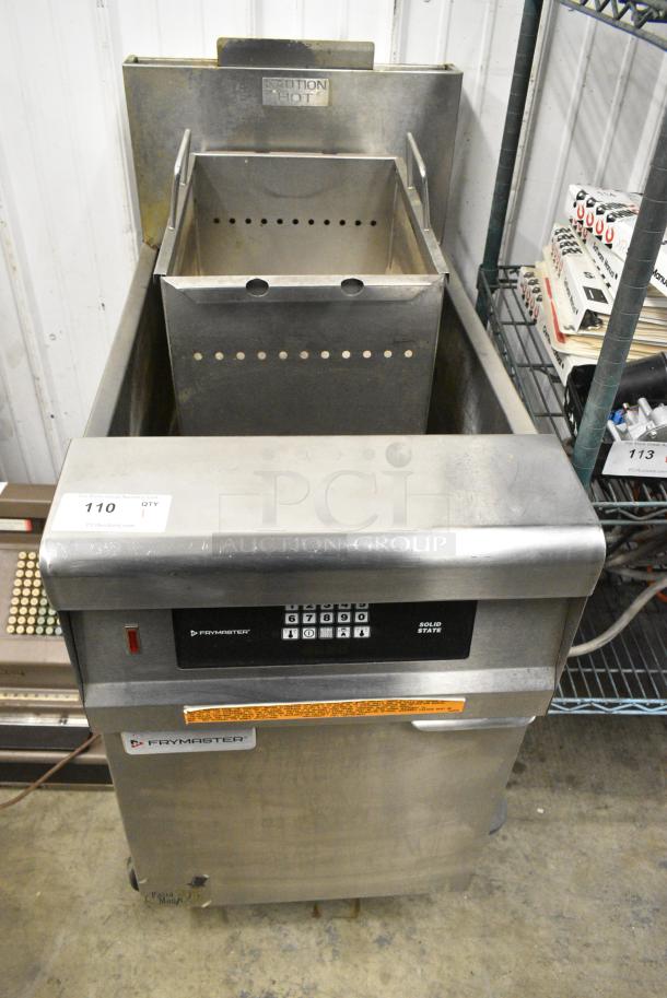2018 Frymaster GPCSC Stainless Steel Commercial Floor Style Natural Gas Powered Pasta Cooker on Commercial Casters. 80,000 BTU. - Image 1 of 8